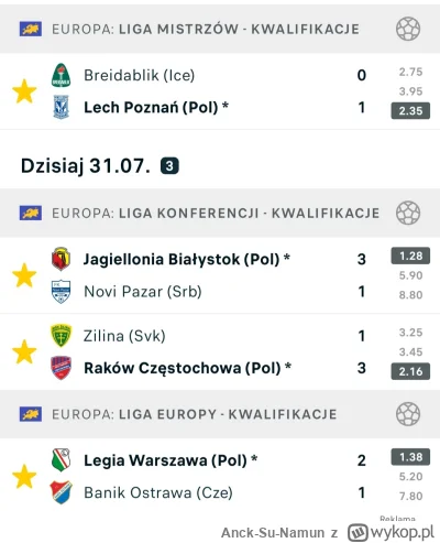 Anck-Su-Namun - Małpy silne razem ( ͡° ͜ʖ ͡°)
#mecz