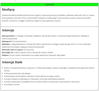 dendrofag - @AlboGruboAlboFcale2009, @DominiCanes, @Igtorn, @JonaszSynGrazyny, @Kalaf...