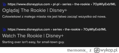 thermomix_ - #therookie jest dostępny na #disneyplus w Polsce? w internecie mogę go b...