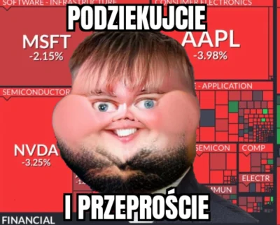 P.....a - Stworzyłem mema potwora. Możecie podawać dalej 

#polityka #gielda #humorob...