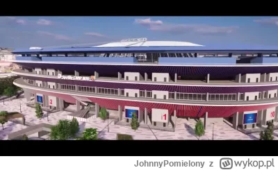 JohnnyPomielony - Wizualizacja Camp Nou w 3D, trzeba przyznać że wygląda to imponując...