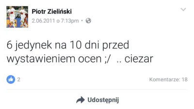 Najmienkszy_puszkarz - Zielu miał tyle lat co Yamal gdy to pisał. 
#mecz
