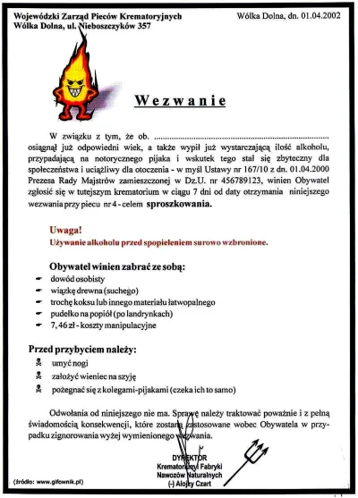JatuArmy - @lechulechu: Konon taki dusigrosz że nawet na własne sproszkowanie nie prz...