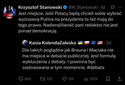 Kacpy134 - Czyli pan Stanowski też zmienia zdanie?
#polityka