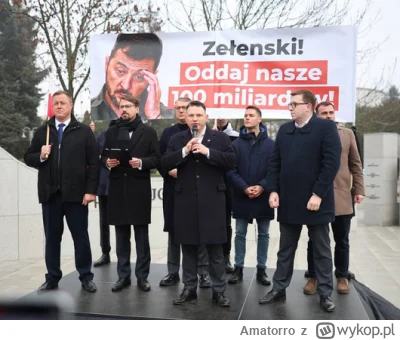 Amatorro - Chwila, chwila. 

Dwa tygodnie temu Sikorski powiedział że przekażemy 100 ...