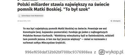 996ef650daf32b92bf708bc9376908ea - A nasz multimiliarder buduje największy pomnik mat...