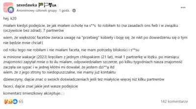 razdwatrzy55 - czy 7 partnerów seksualnych w wieu 20 lat to dużo ?
#tinder #seks #zwi...