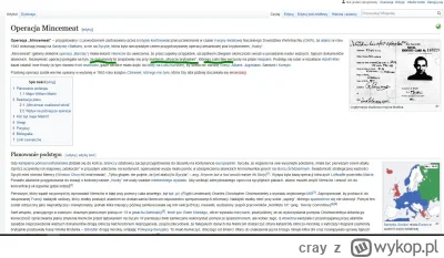 cray - aż się operacje Mincemeat i Fortitude North i South przypominają ;-) Ciekawe c...