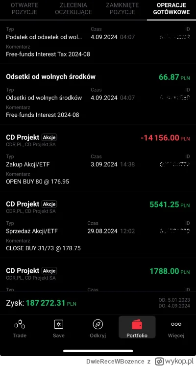 DwieReceWBozence - @sforce: lepiej pokazać całościowy zysk na portfelu ( ͡°( ͡° ͜ʖ( ͡...