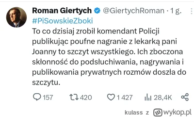 kulass - Wstrętna policja popsuła nam narrację,jak tak można!! Kto to widział publiko...