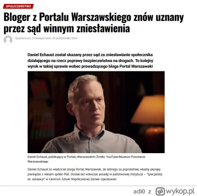 adi0 - Taka ciekawostka o tym portalu