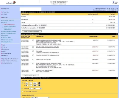 hu-nows - mBank byl kiedys wzorem przejrzystej ebankowosci ale przyszly czasy wodotry...