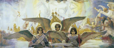 Corvus_Frugilagus - Viktor Vasnetsov - Próg Raju.