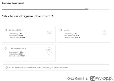 RyzyKamil - Zaświadczenie o posiadaniu rachunku - koszt 40 PLN i brak możliwości otrz...