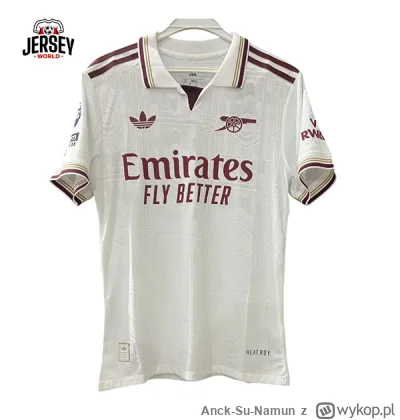 Anck-Su-Namun - Co by nie mówić, to ta koszulka wyjazdowa Arsenalu to jest cudeńko 
#...