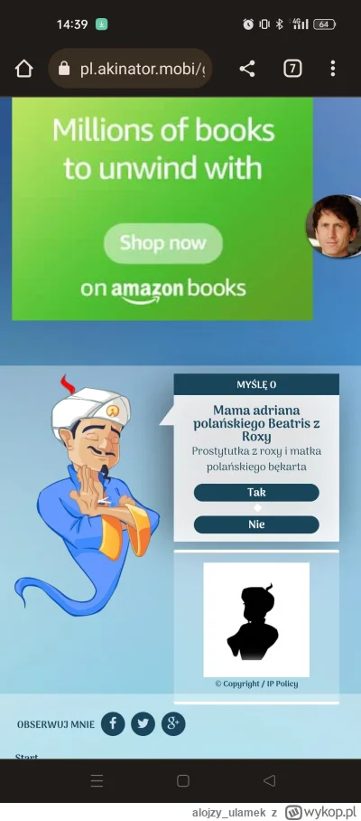 alojzy_ulamek - @RzygiPluton musiałem sprawdzić czy nie robisz sobie jajeczka ( ͡º ͜ʖ...