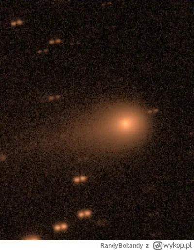 RandyBobandy - Nowe zdjęcia 3i/Atlas, widać że już tworzy się typowy warkocz monetarn...