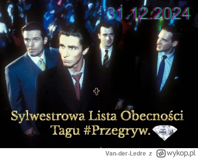 Van-der-Ledre - UWAGA UWAGA, OTO JEDYNA TAKA W ROKU, EKSKLUZYWNA SYLWESTROWA LISTA OB...