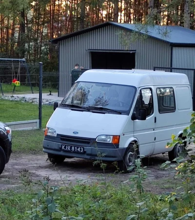 Wojtasz2005 - #czarneblachy Ford Transit IV przejściówka 1991-1994