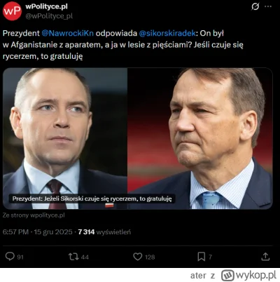 ater - Typ ma takie ego, że chyba za dużo ciosów przyjął na mordę w lesie.
#polityka ...