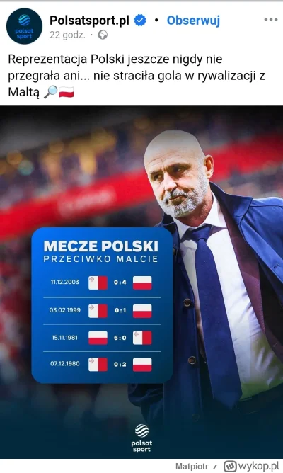 Matpiotr - Jest nadzieja na pogorszenie tego bilansu xddd
#reprezentacja
#kanalbekowy...