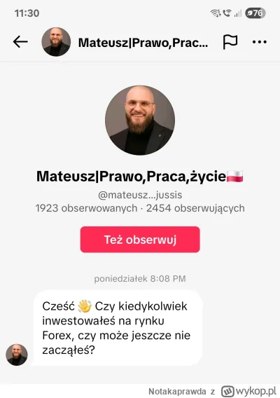 Notakaprawda - Co odpisać?
#frajerzyzmlm #heheszki