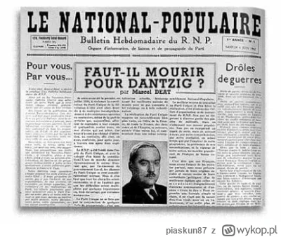 piaskun87 - @MarcelinaM85: przypomniało mi się coś innego
"Dlaczego musimy umierać za...