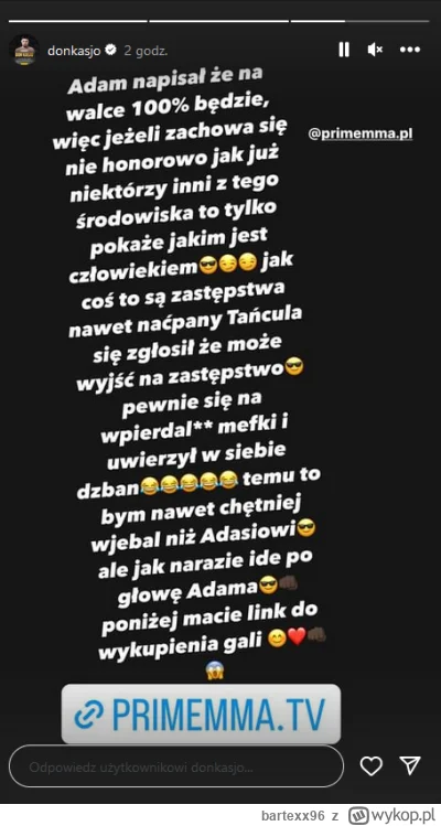 bartexx96 - W sumie obejrzalbym jak talerzyk dostaje w łeb ( ͡° ͜ʖ ͡°)
#famemma