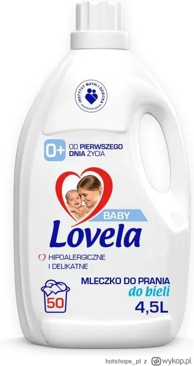 hotshops_pl - LOVELA Płyn do prania Baby 4,5l do prania białego

https://hotshops.pl/...