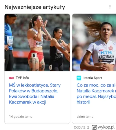 Odbuta - Czy wasz stary również w Budapeszcie?

#lekkoatletyka