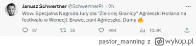 pastor_manning - Mam wrażenie, że zacietrzewienie przedstawicieli tej lepszej Polski,...