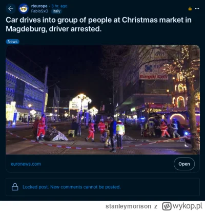 stanleymorison - Na reddicie standardowo XD

"This thread will be locked temporarily ...