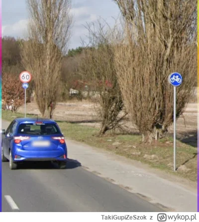 TakiGupiZeSzok - @dybligliniaczek  @dybligliniaczek 50 metrów przed przedalarzem