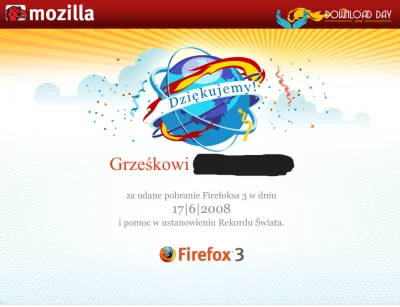 grzesiu139 - Ostatnio był artykuł o Firefoxie. Pytanie - kto w 2008 brał udział w bic...