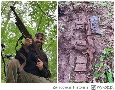 Zwiadowca_Historii - Polski rkm Browning wz. 28 znaleziony w lesie… (GALERIA) Link do...