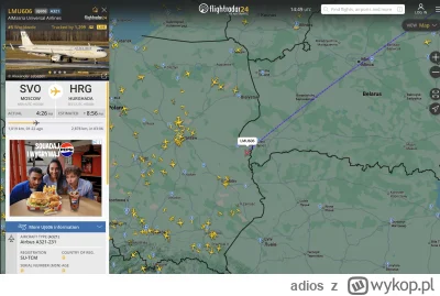 adios - A ten tu czego szuka?

#wojna #ukraina #rosja #flightradar24