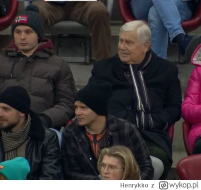 Henrykko - Apoloniusz Tajner a obok Daniel Andre Tande 
#mecz #pdk