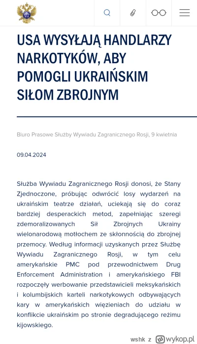 wshk - > Wysłanie pierwszej partii bandytów w rejon działań bojowych planowane jest l...