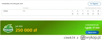 cinek34 - Takie ciekawe liczby padły w Extra Pensji:
#lotto #ciekawostki