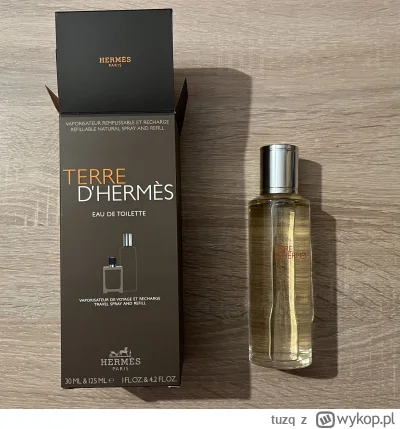 tuzq - Terre D Hermes refill 125 ml pełny - 250 zł 

#perfumy