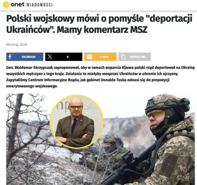 smooker - #ukraina #polska #wojna #rosja 

Polski generał i były wiceminister obrony ...