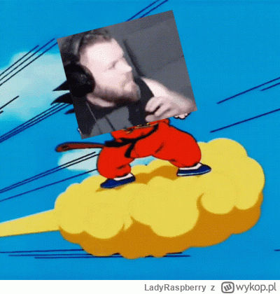 LadyRaspberry - Revo (byly pies @sawardega a obecny pies łysiejącego Cucka) oraz Zebo...