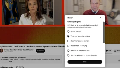 JanuszGruz - Nie wiem na które się zdecydować.
Repulsive czy hateful ? Jedno i drugie...