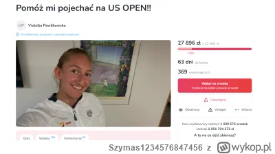 Szymas1234576847456 - Zuzanna Pawlikowska pokonała w drugiej rundzie juniorów rozstaw...