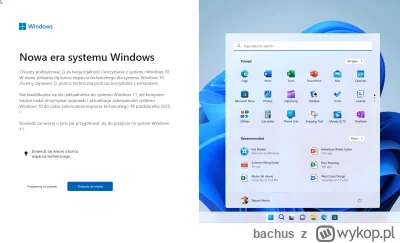 bachus - Windows 10 coraz agresywniej przypomina - taki oto otrzymałem dzisiaj ekran ...