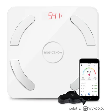 polu7 - Wysyłka z Polski.

[EU-PL] MIGICSHOW WiFi Bluetooth Smart Body Weight Scale w...