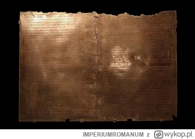 IMPERIUMROMANUM - Tablica z Lyonu – przemowa Klaudiusza

Tzw. „Tablica z Lyonu” jest ...