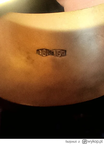 fazjoszi - Kiedyś znalazłem sygnet. Waży 18 gram. Ma taką próbę. Zastanawiam się czy ...