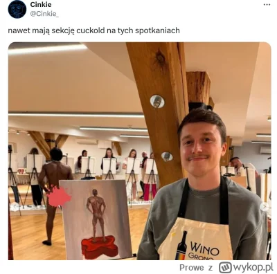 Prowe - @kukold: ale wiesz że na tej "imprezie" byli też faceci? Czy to z Twojej sekc...