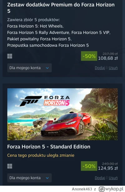 Anonek463 - Warto kupić i ograć Forza Horizon 5? Nigdy nie grałem w tą serię gier. #p...